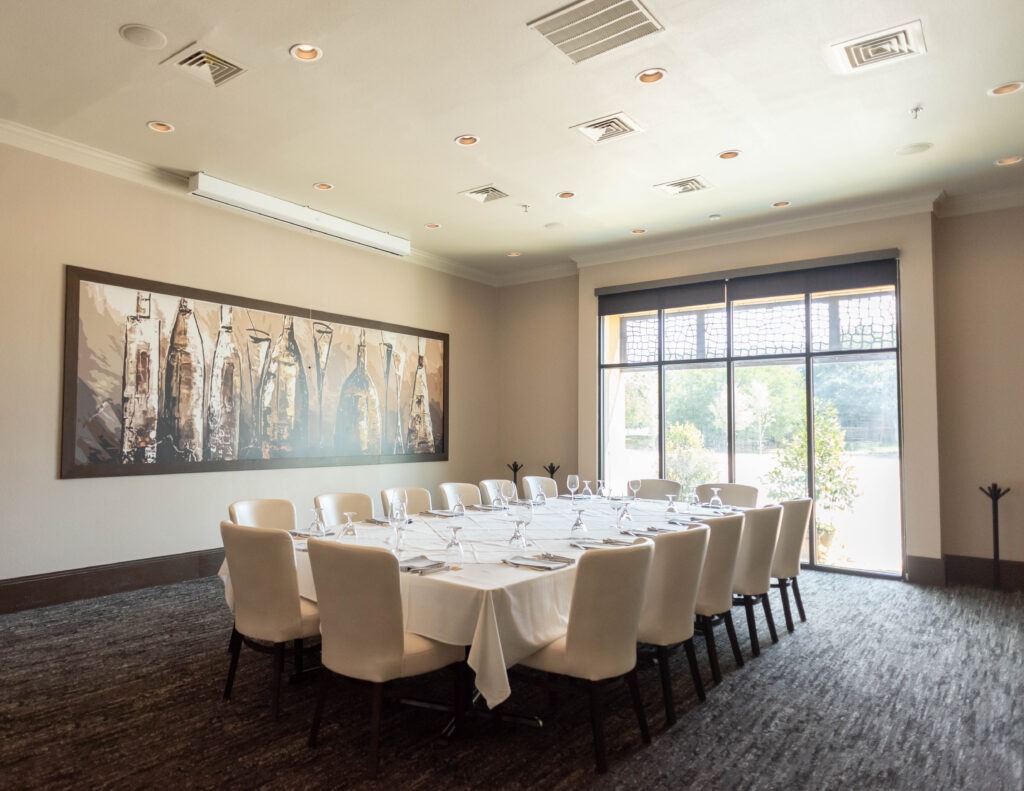 Private dining room at Chama Gaucha Brazilian Steakhouse Dallas Grapevine
