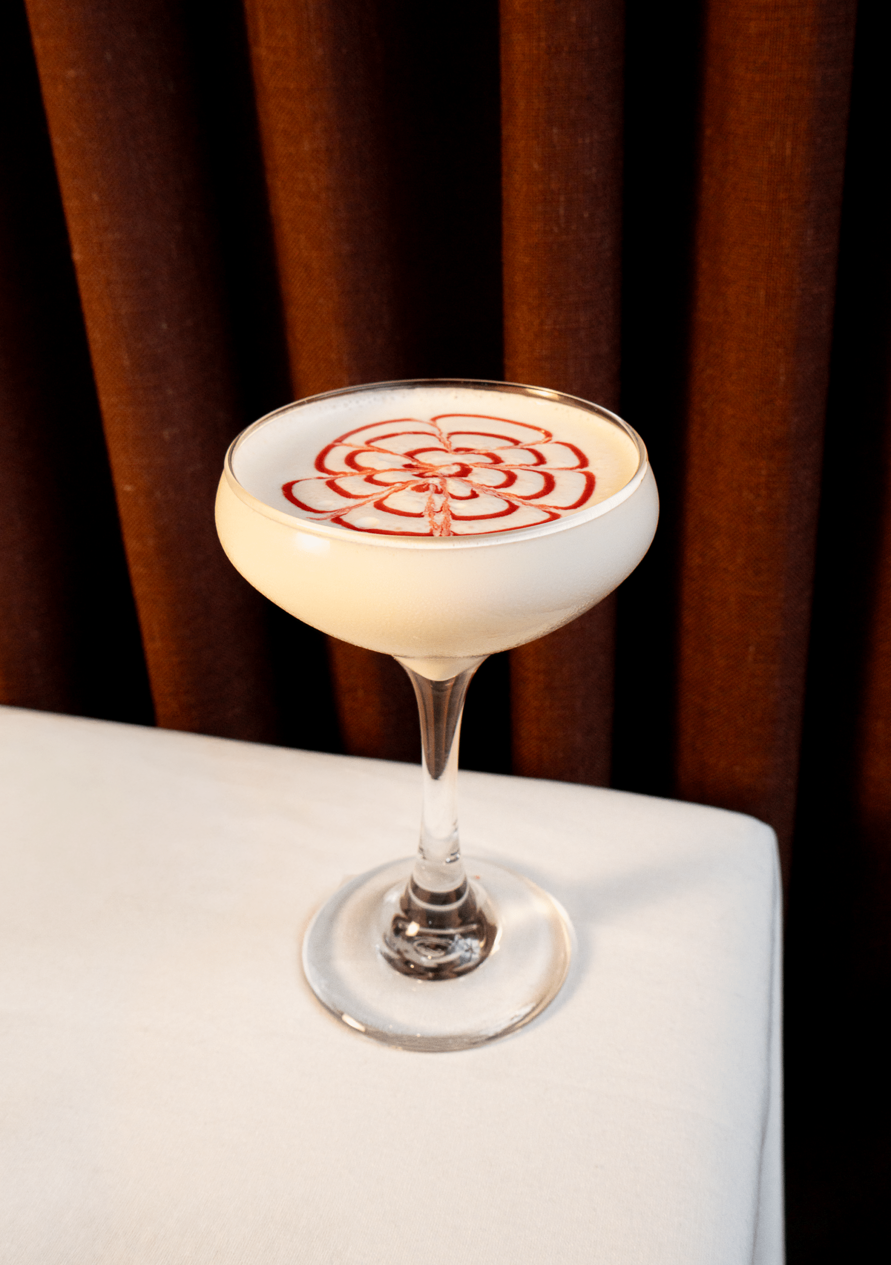 Cheesecake Martini cocktail at Chama Gaúcha Houston happy hour